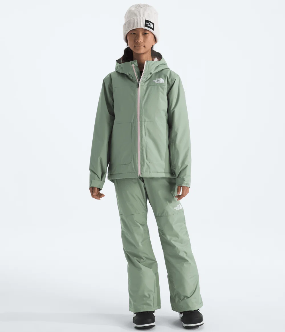 Jaqueta Infantil Teen Girls Freedom Insulated Slate Moss