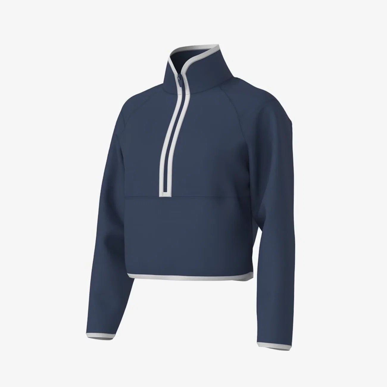 Blusão Fila Meio Zíper Cotton Blend Future Sports Feminino