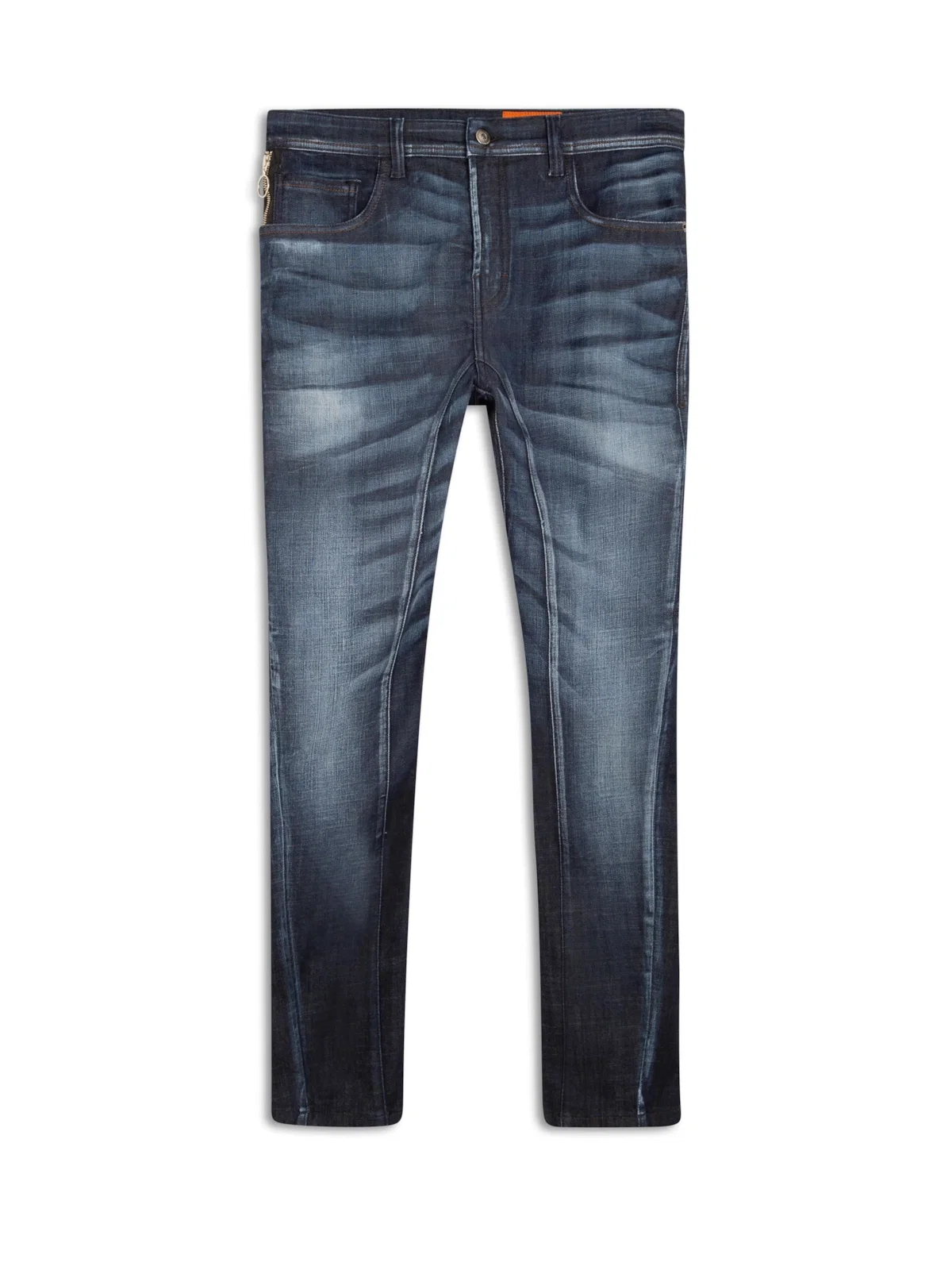 Calça Jeans Indigo Motorcycle 1614-Lav.Escuro C/ 3d — imagem 1