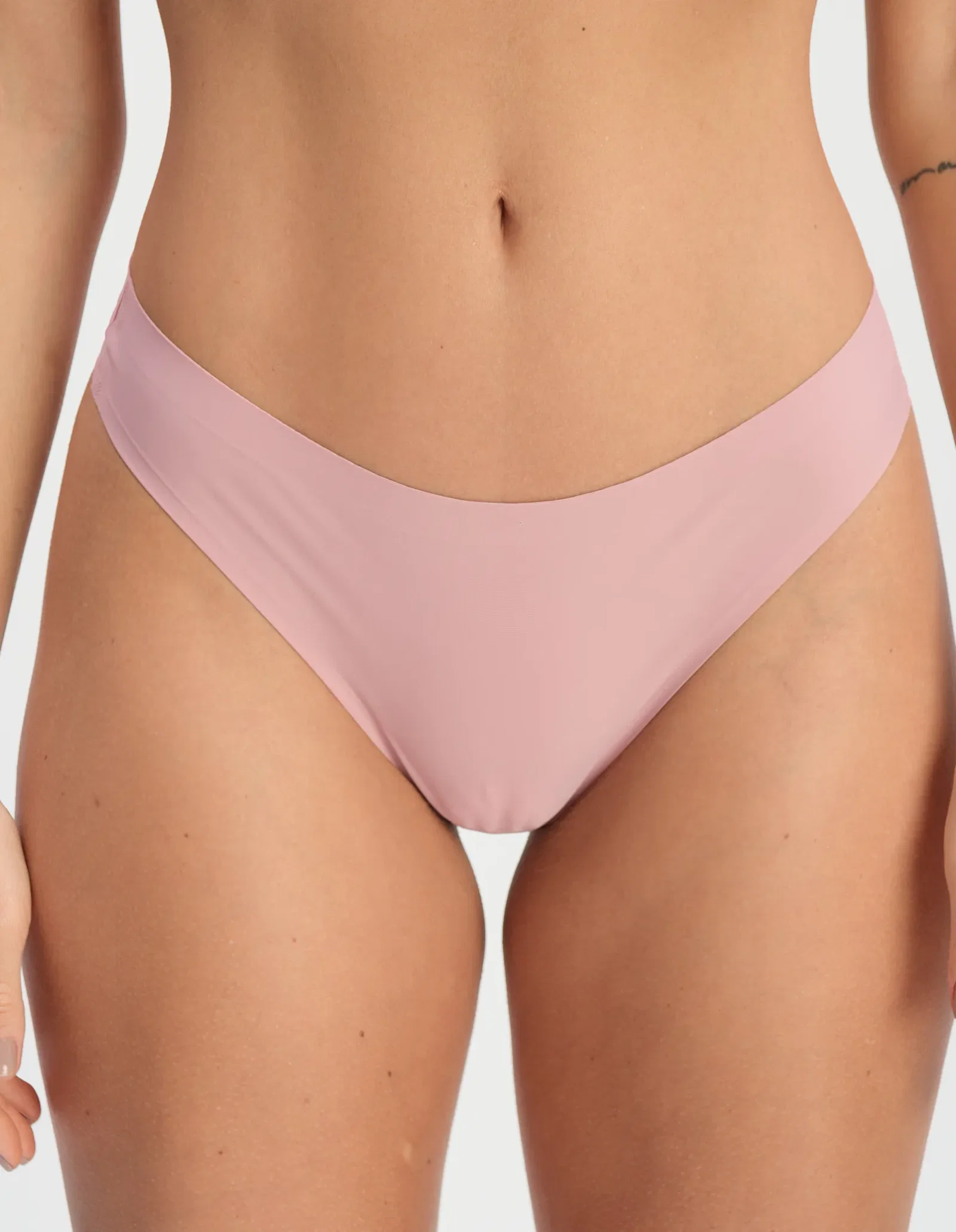 Calcinha Tanga Corte a Laser - Rosa