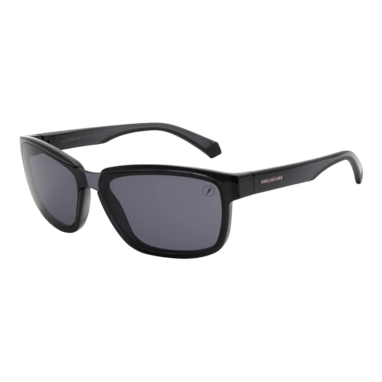 Óculos de Sol Masculino Infinity Quadrado Cinza — imagem 1
