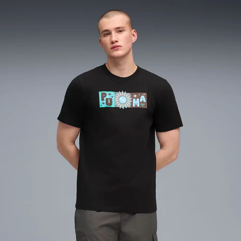 Camiseta Sunset Drive Graphic Masculina — imagem 1