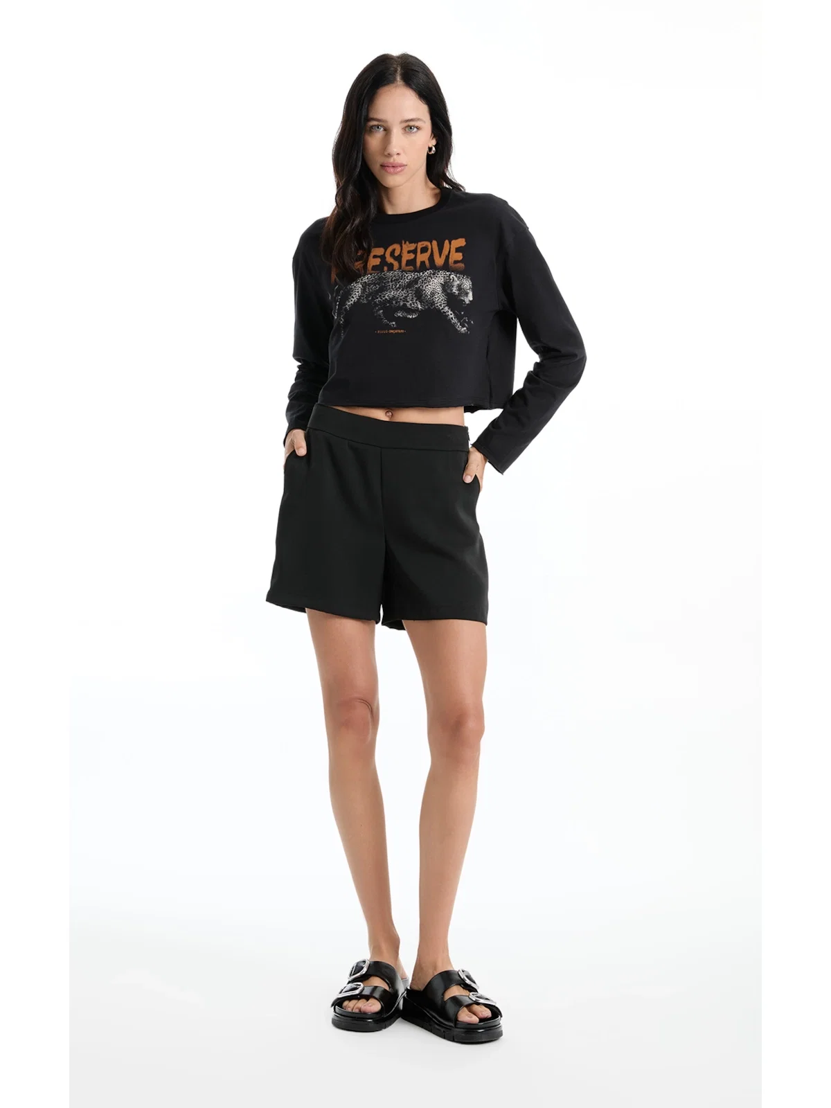 Short Smootha Color Kate Mable Preto