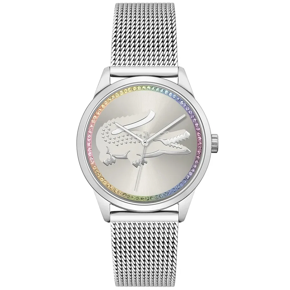 Relógio Lacoste Ladycroc em Aço Prateado 2001259