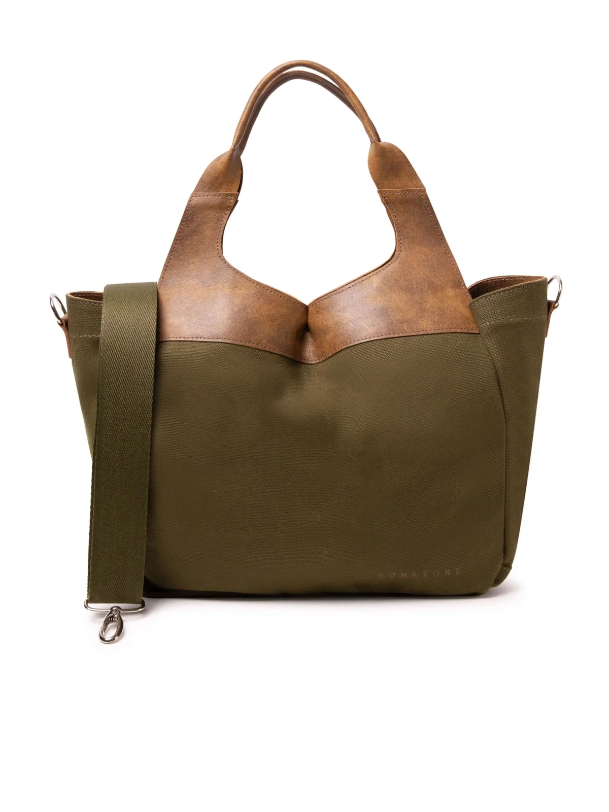 Bolsa Lona Silk Verde Oliva