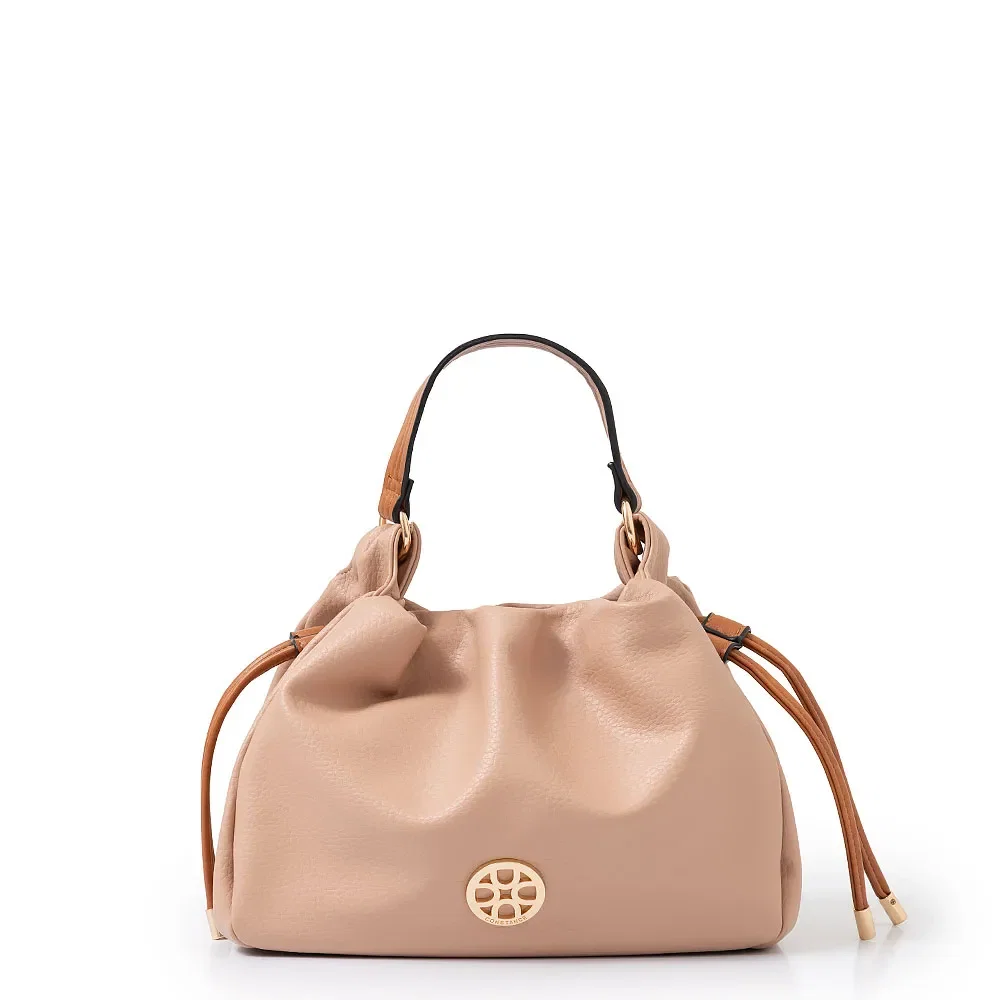 Bolsa Hobo Bicolor Nude — imagem 1