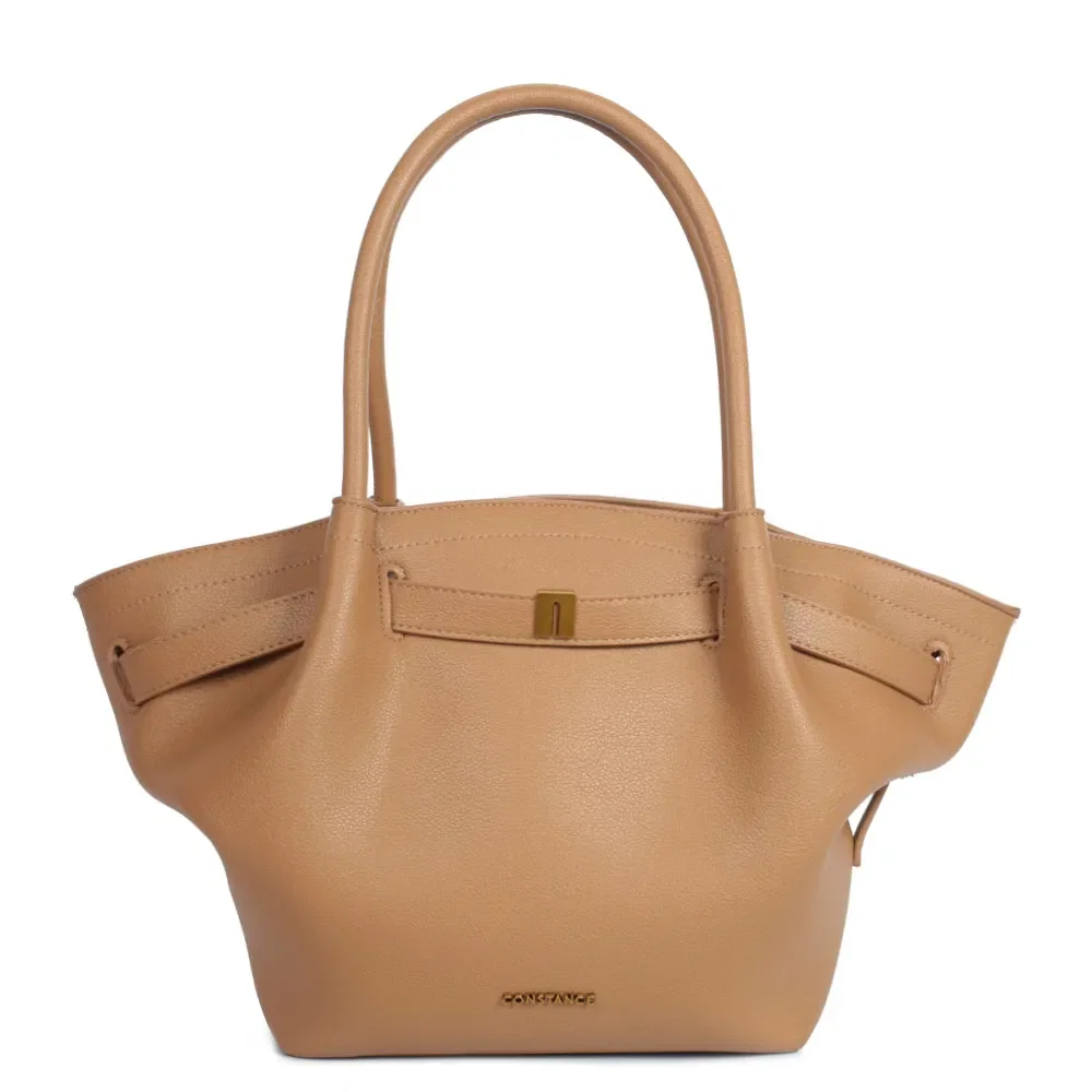 Bolsa Shopping Pregas Caramelo