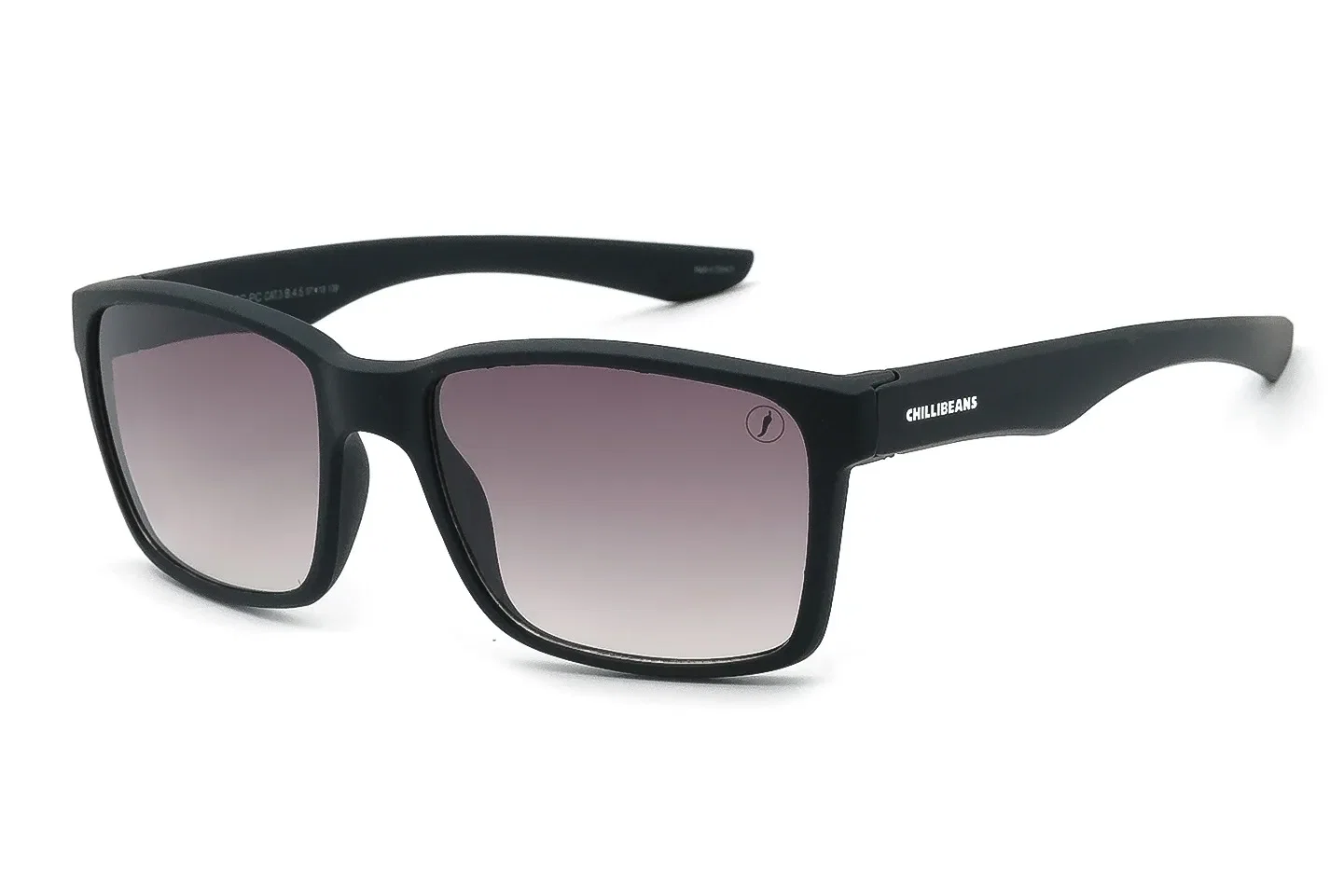 Óculos de Sol Masculino Chilli Beans Linha Clássicos New Sport Degradê Preto