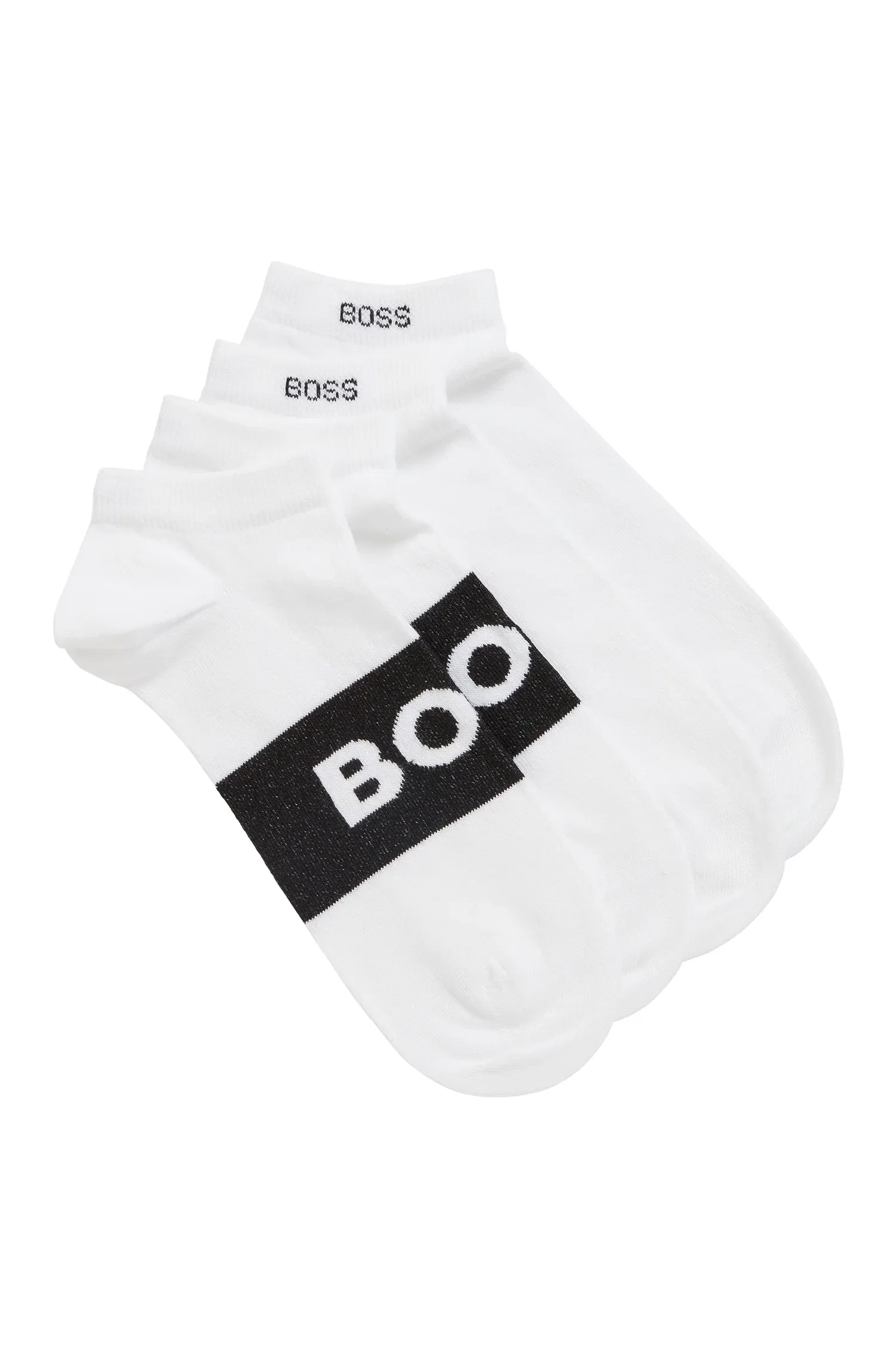 Conjunto 2 Pares De Meias Em Tecido Stretch