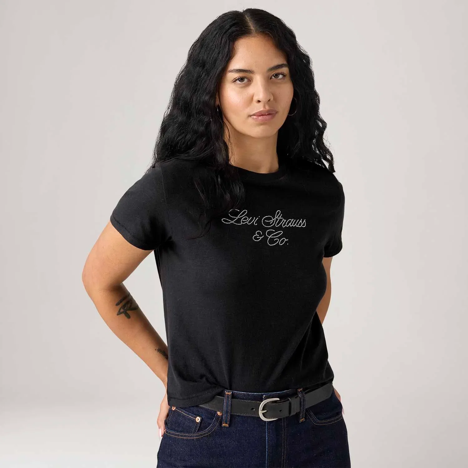 Camiseta Levi's® Graphic Classic Preta — imagem 1