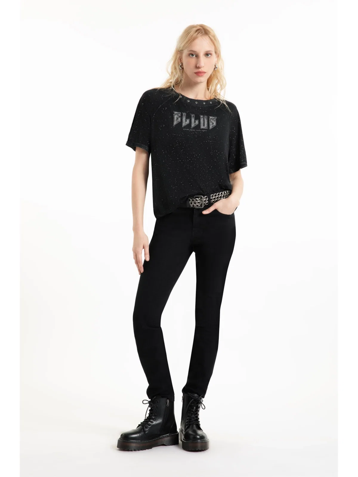 Blusa Ellus Fine Classic Preto