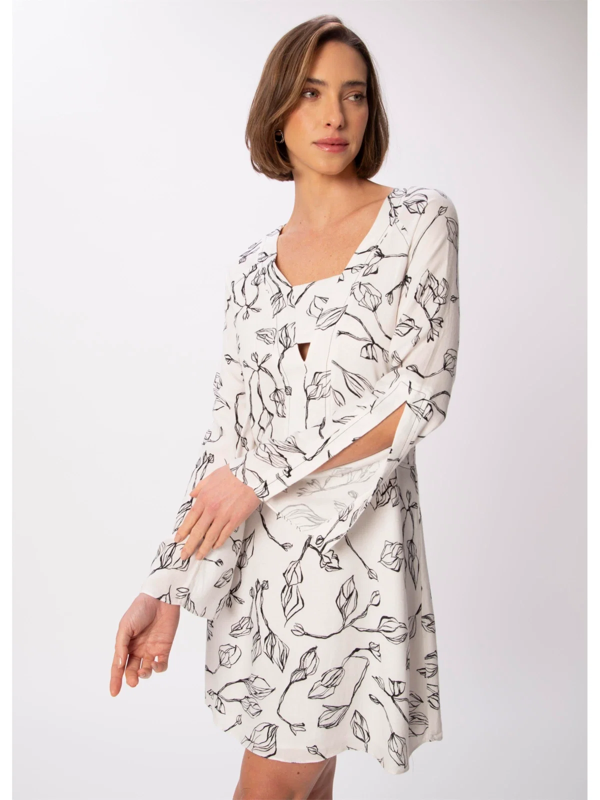 Vestido Floral Estampado