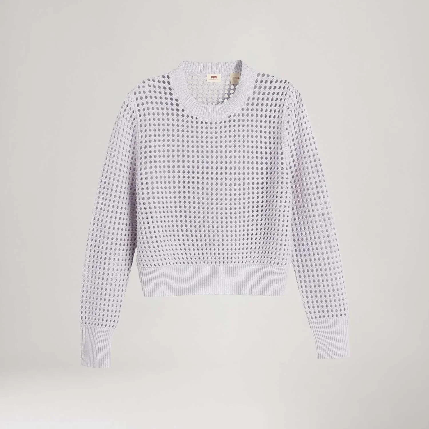 Blusa Levi's® Superbloom Crochet Branca Manga Longa