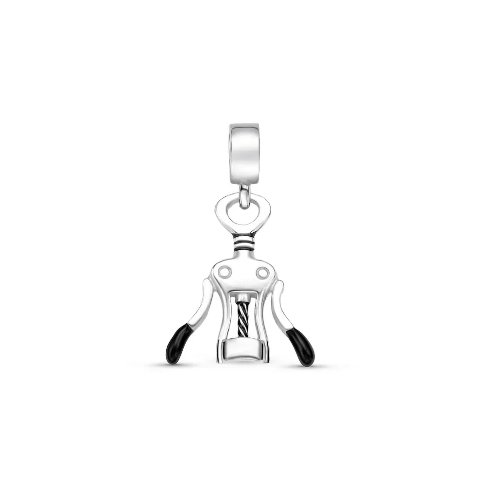 Pingente Life Abridor de Vinho em Prata 925 — imagem 1