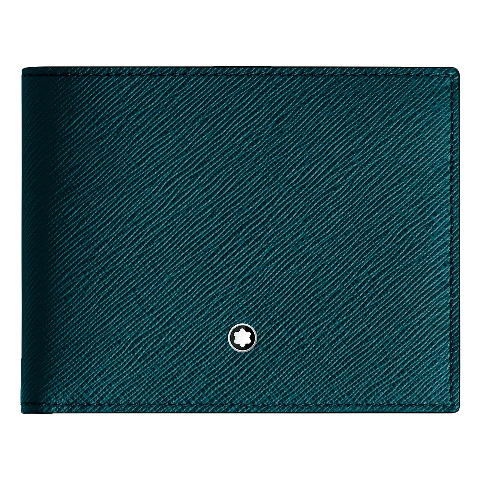 Carteira Montblanc Couro Azul - 198870 — imagem 1