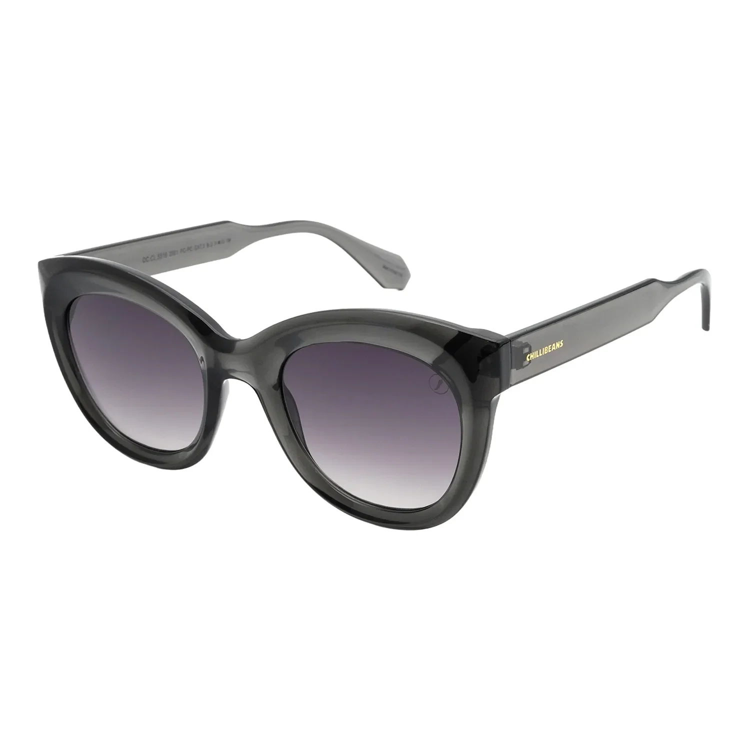 Óculos de Sol Feminino Chilli Beans Casual Degradê Preto — imagem 1