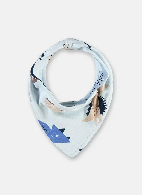 Babador Bandana Dupla Face Em Suedine Premium Multicolor Up Baby