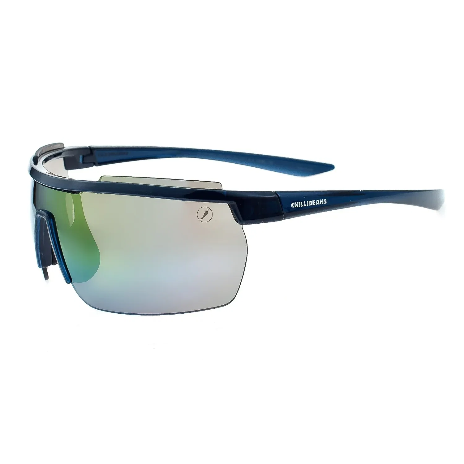 Óculos de Sol Masculino Chilli Beans Esportivo Flutuante Azul Polarizado