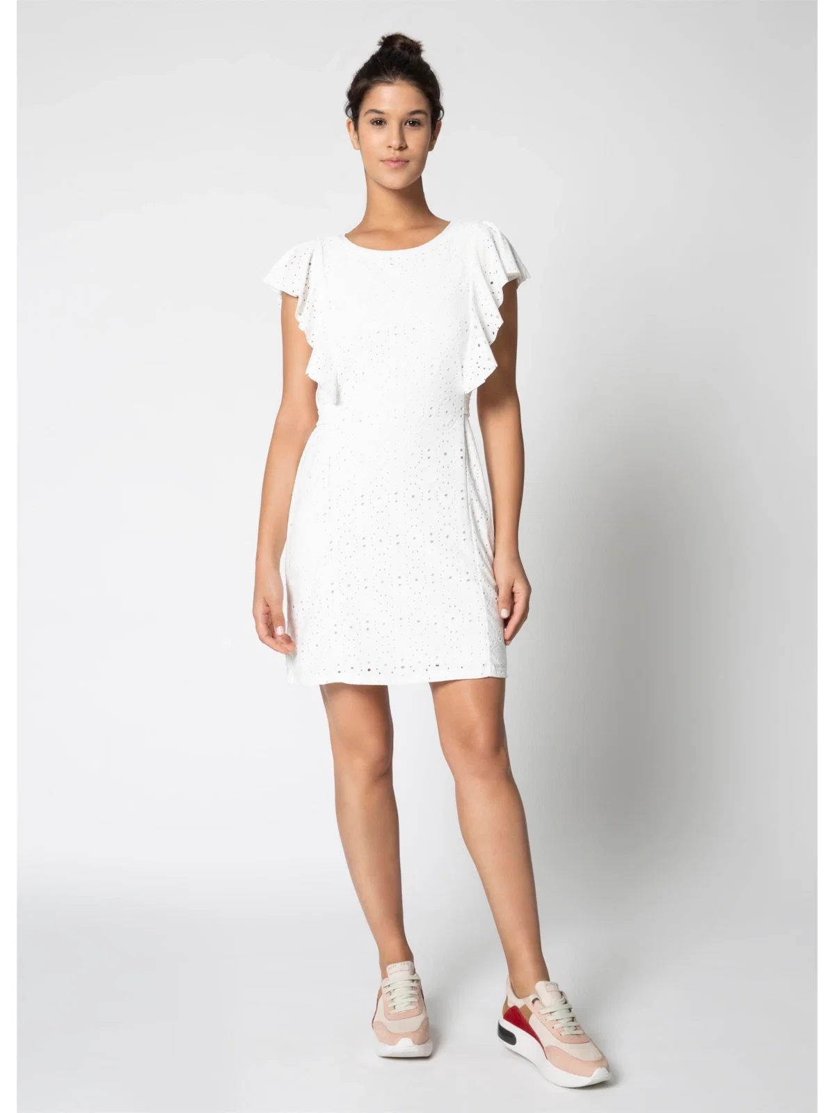 Vestido Curto Mc Godê Laise Off White