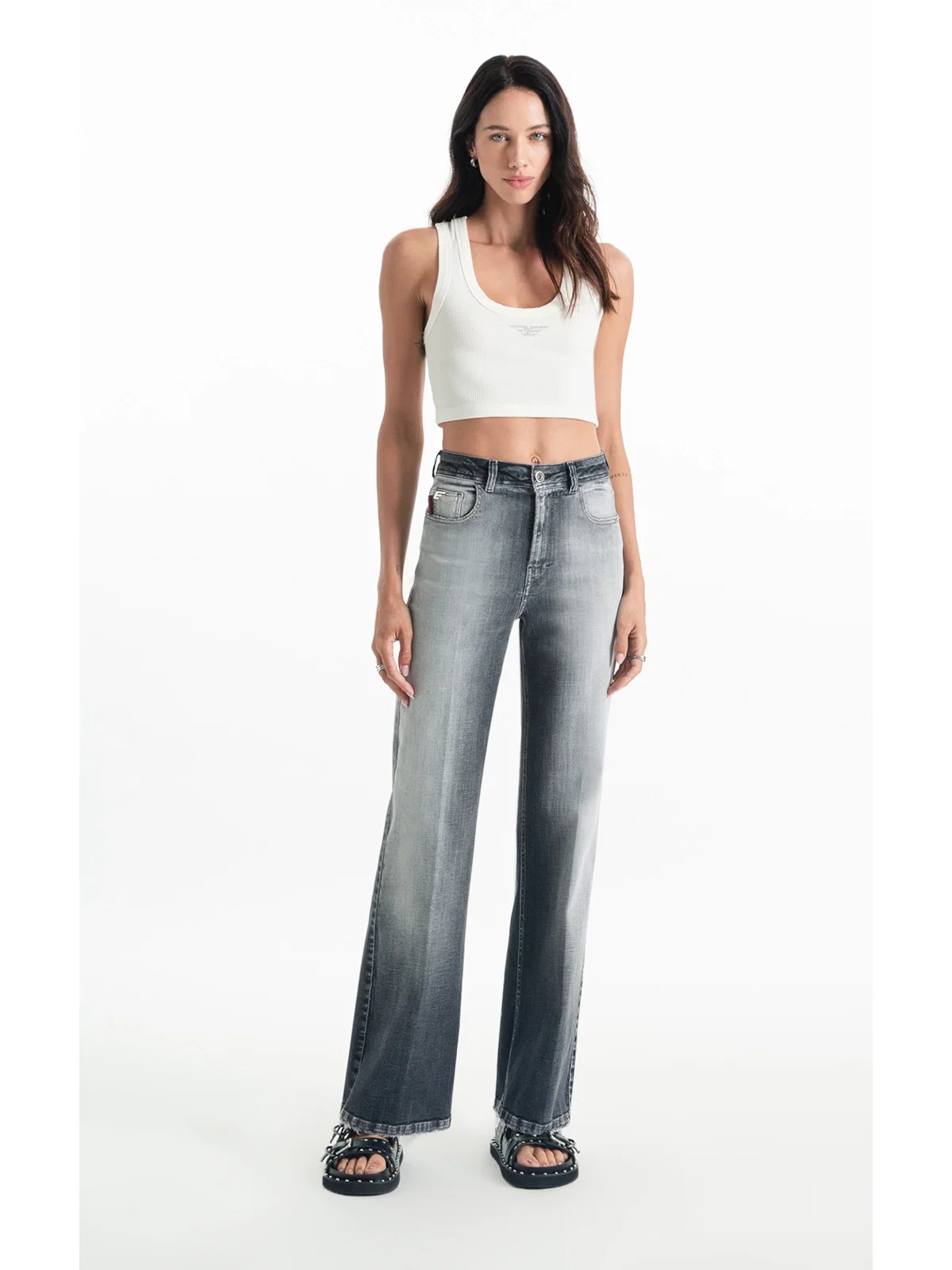 Calça Black Cross Patheph Gisele Lav. Sky — imagem 1