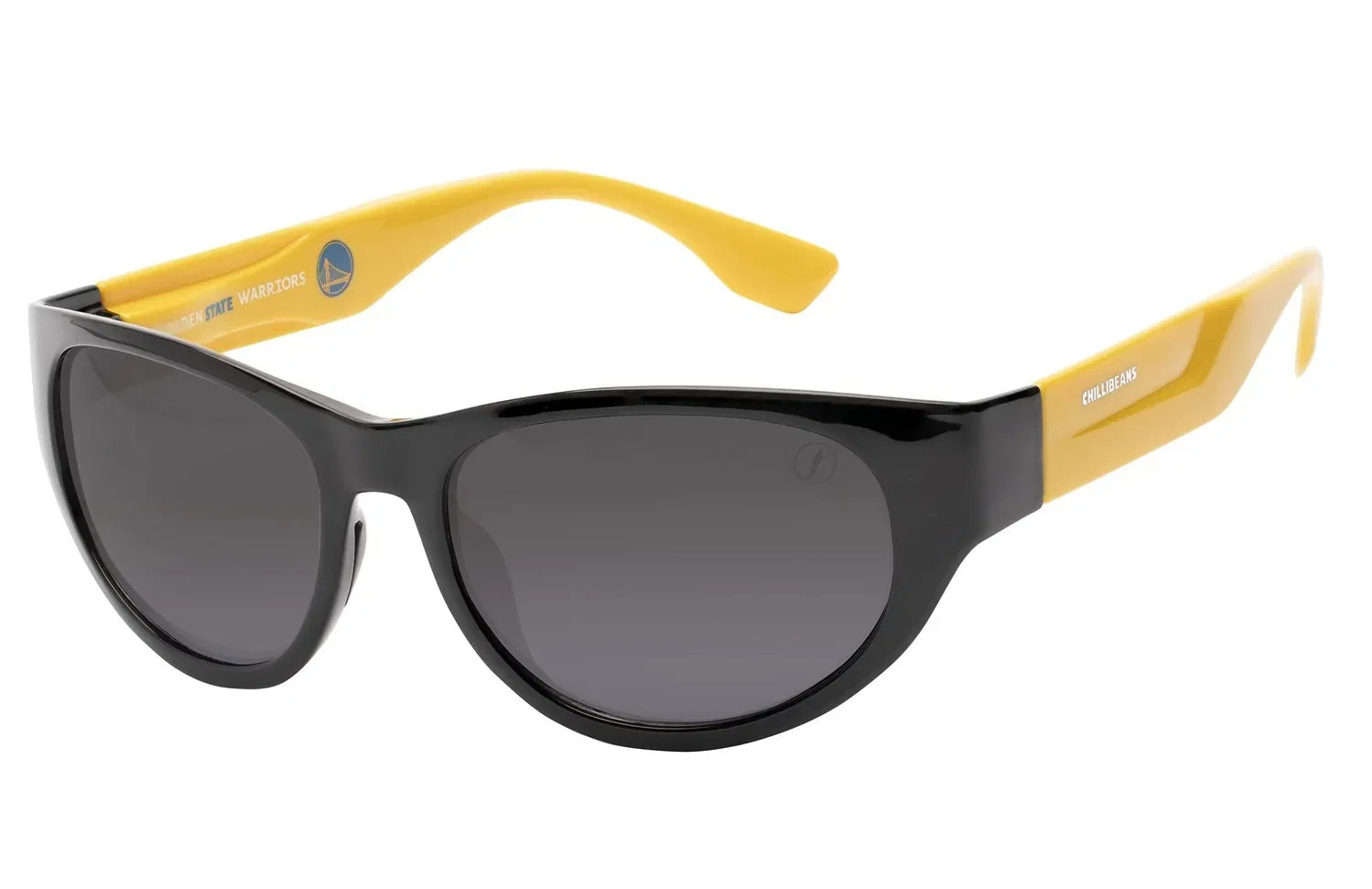 Óculos de Sol Masculino NBA Golden State Warriors Preto Polarizado — imagem 1