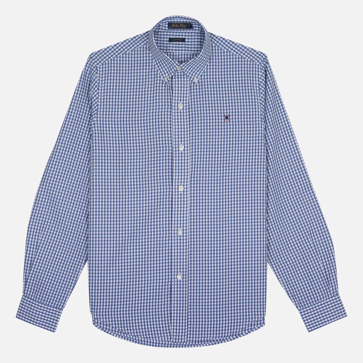 Camisa Custom Button-Down Xadrez