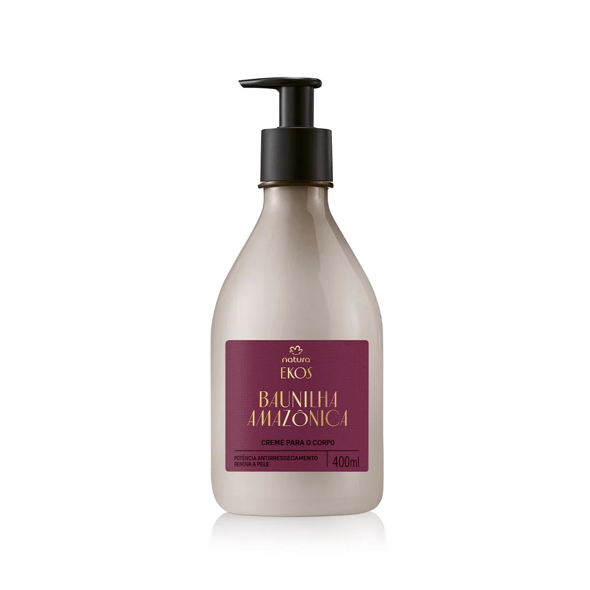 Creme Desodorante Hidratante para o Corpo Ekos Baunilha Amazônica 400 ml