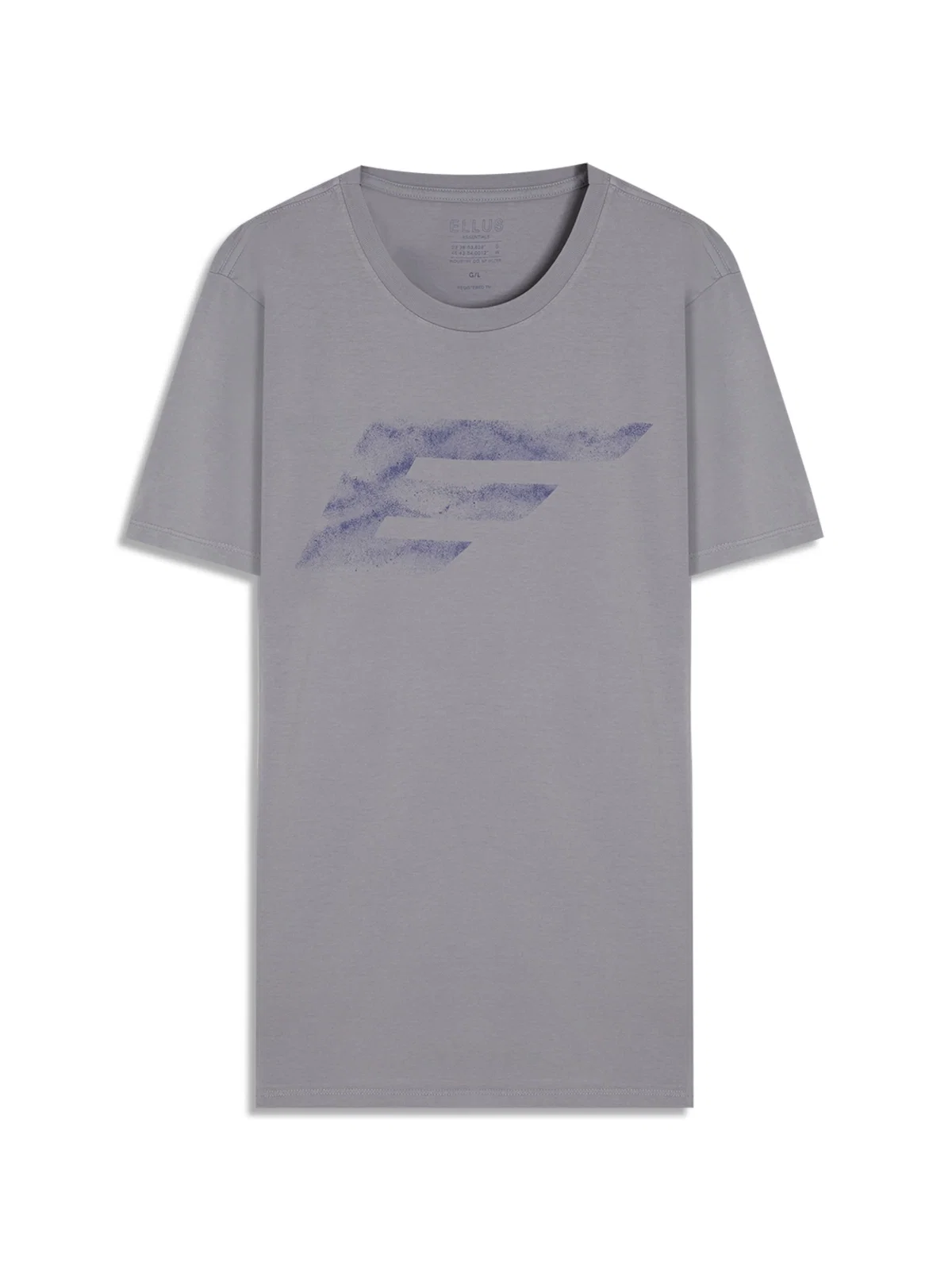T-Shirt Cotton Fine Maxi Easa Blue Vintage — imagem 1