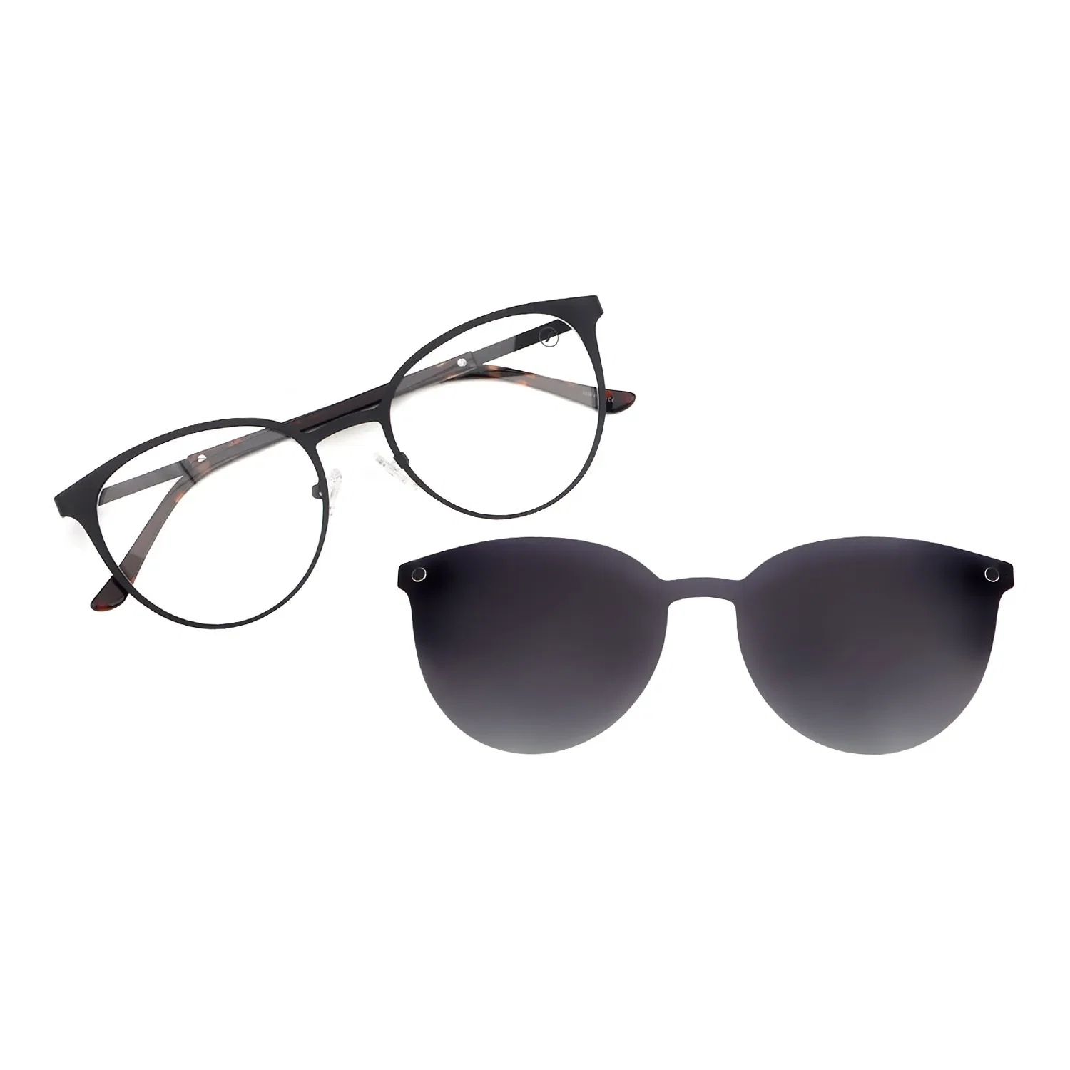 Armação Para Óculos de Grau Feminino Chilli Beans Clássicos Multi Degradê Preto