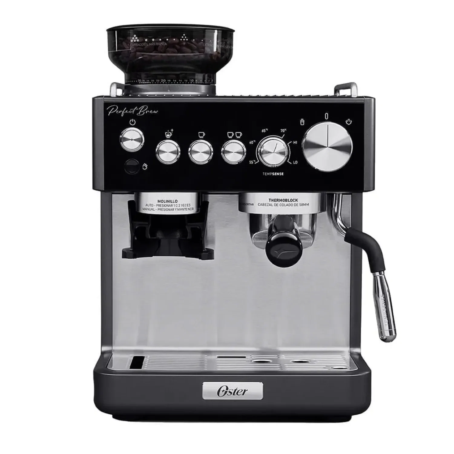 Máquina de Café Espresso BVSTEM Perfect Brew Inox 220v 1380w Oster — imagem 1