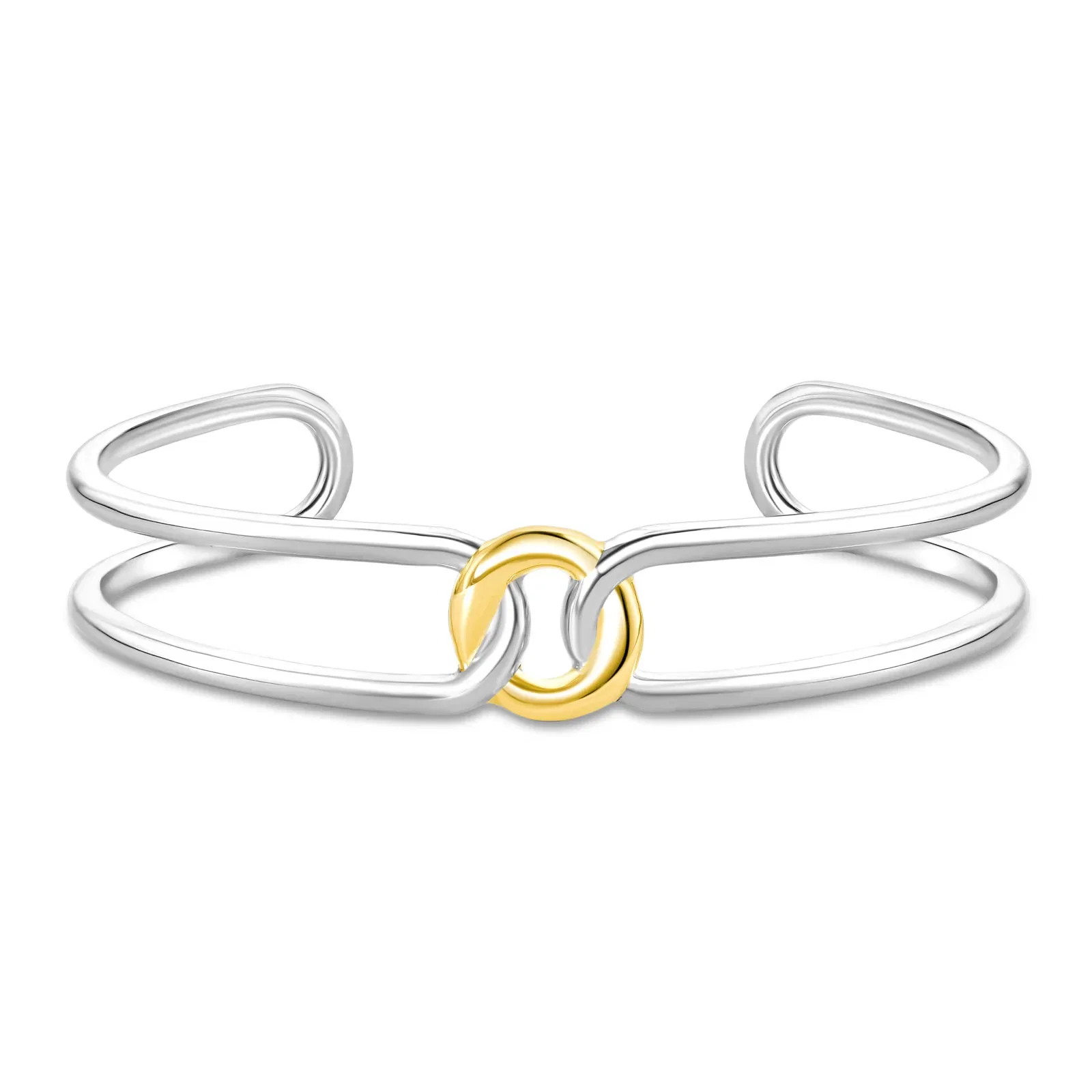 Pulseira Duetto em Prata 925 e Ouro Amarelo 18k — imagem 1