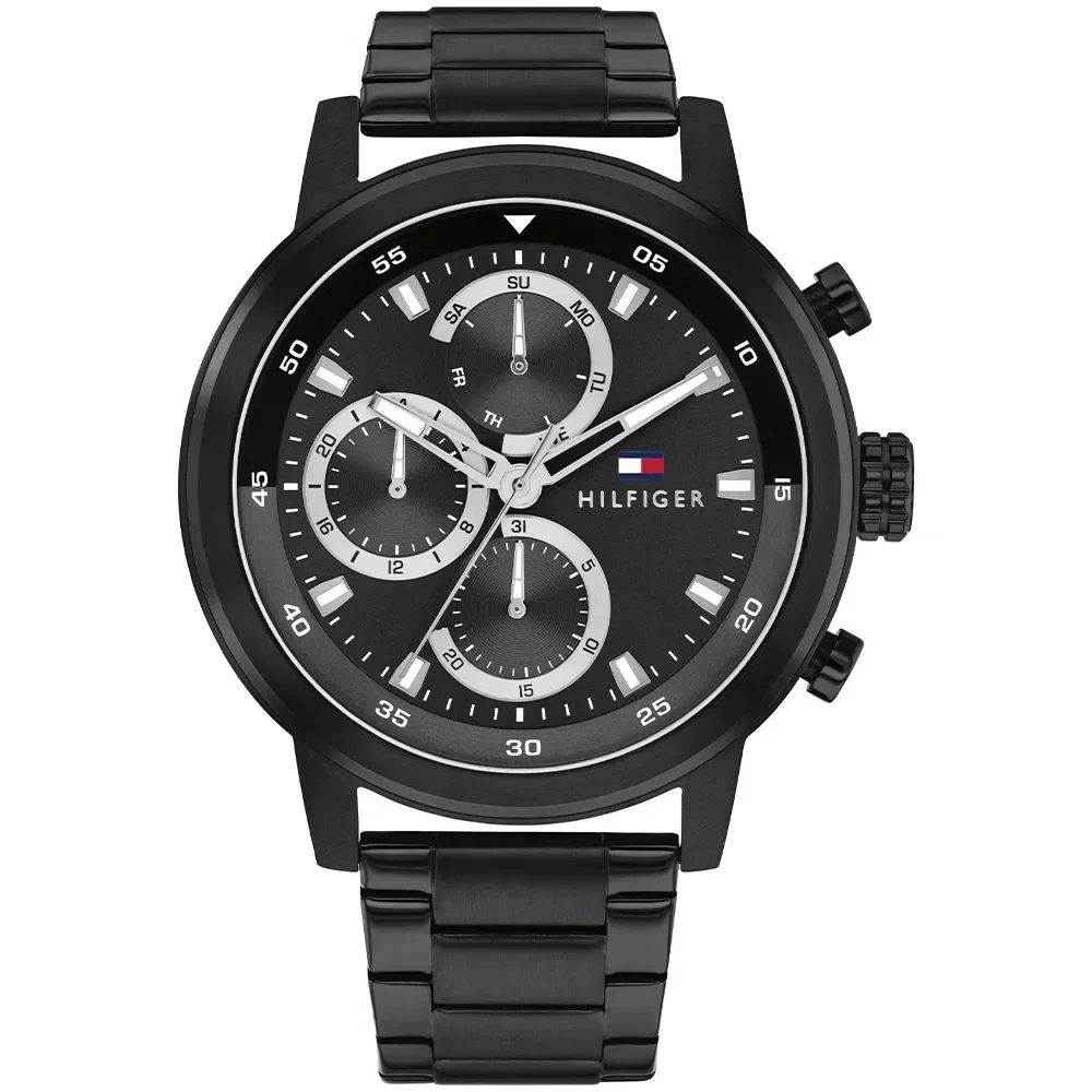 Relógio Tommy Hilfiger Rocky Masculino em Aço Preto 1792217