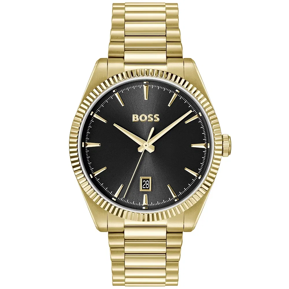 Relógio Boss Cheswick Masculino em Aço Dourado 1514312