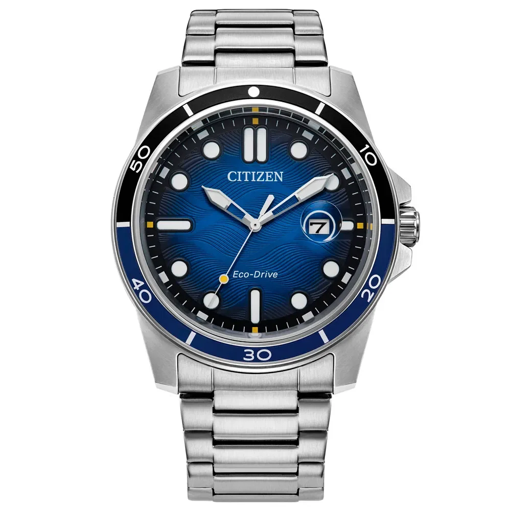 Relógio Citizen Marine Masculino em Aço Prateado AW1810-85LN — imagem 1