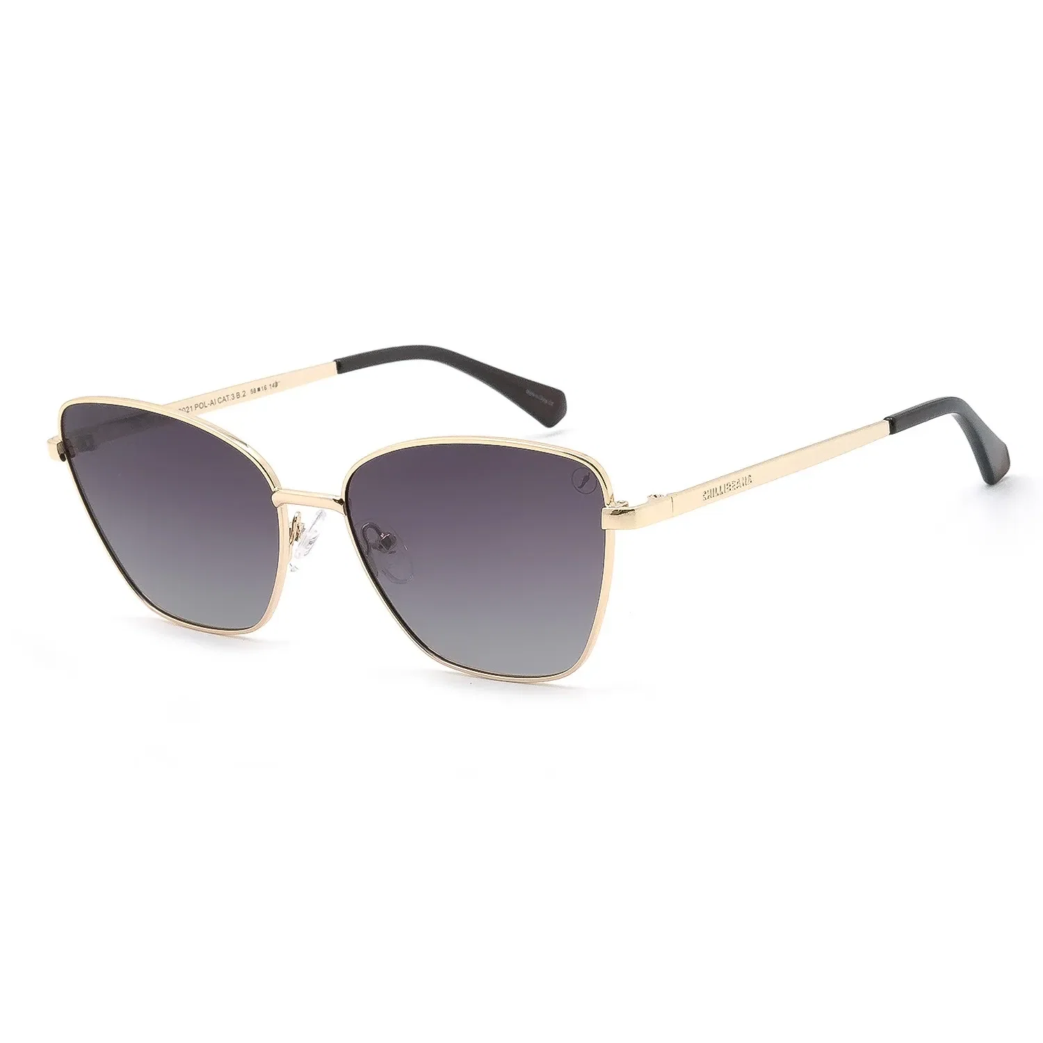 Óculos de Sol Feminino Chilli Beans Casual Polarizado Dourado