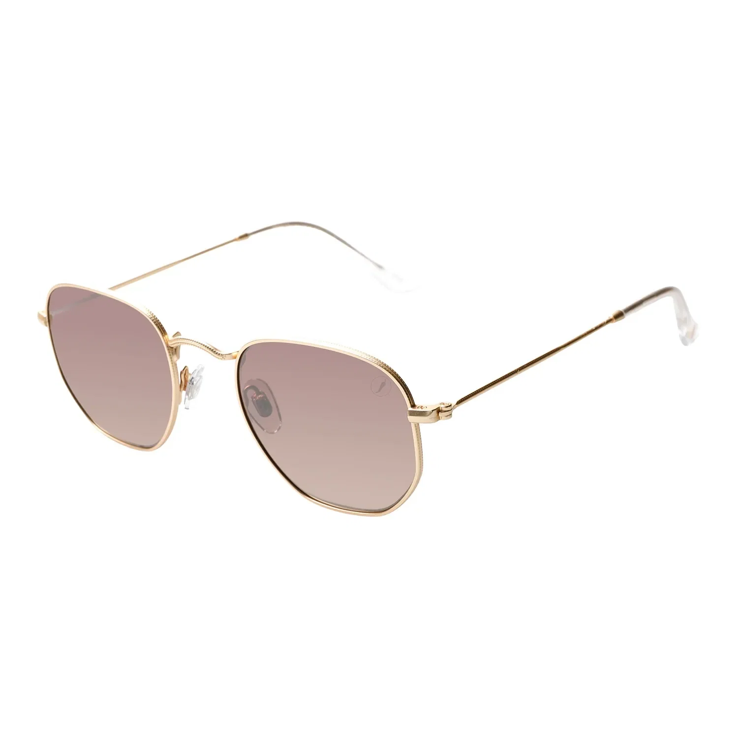 Óculos de Sol Feminino Quadrado Chilli Beans Marrom Fosco — imagem 1