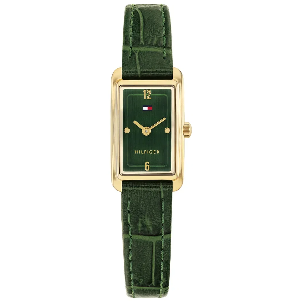 Relógio Tommy Hilfiger Madison Feminino em Couro Verde 1782850