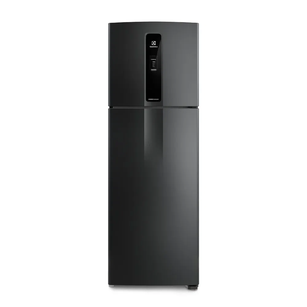 Geladeira Electrolux Frost Free Inverter 390L Efficient AutoSense Duplex Black Inox Look (IF43B) — imagem 1