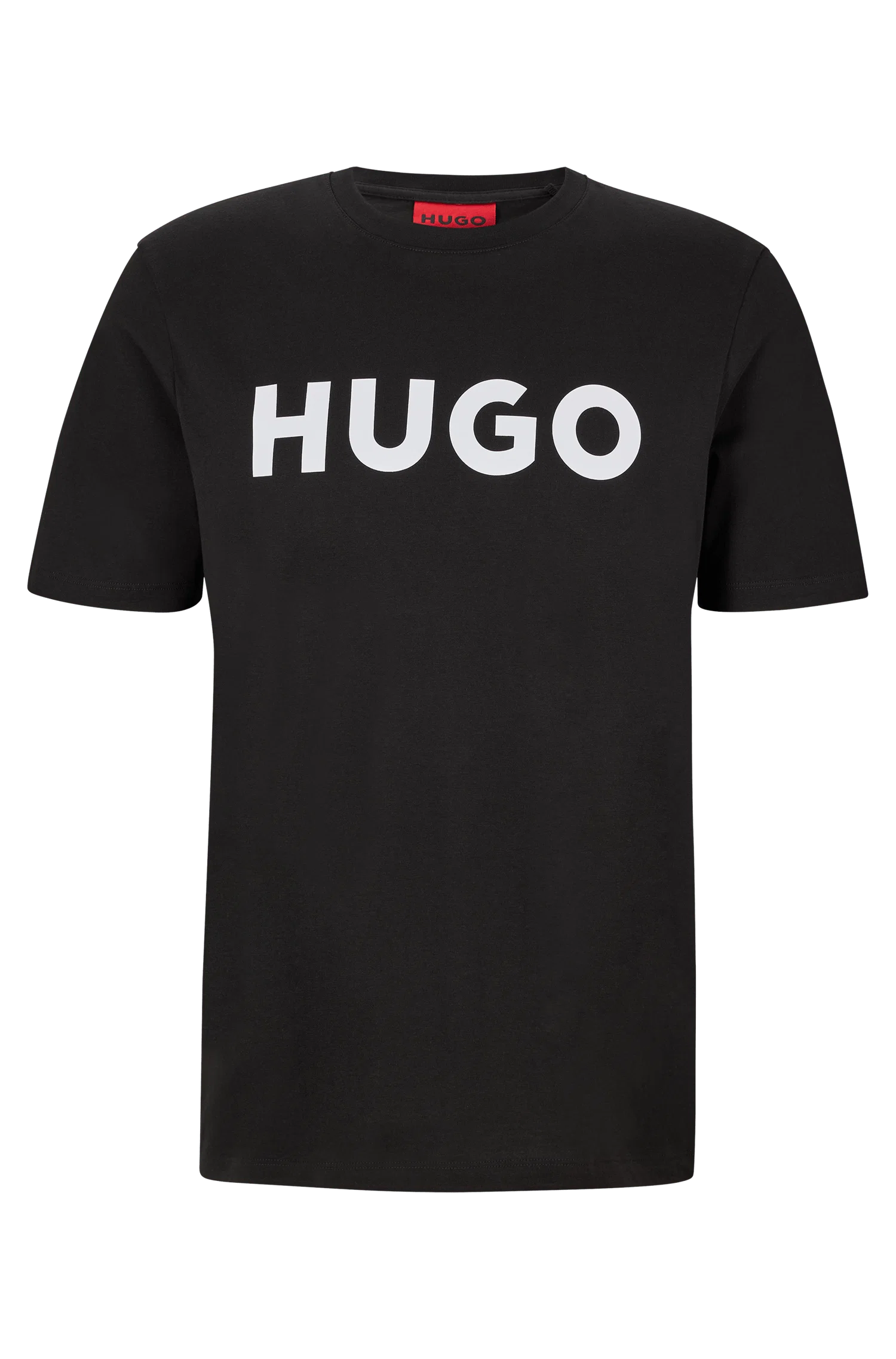 Camiseta De Algodão Regular Fit Com Logo