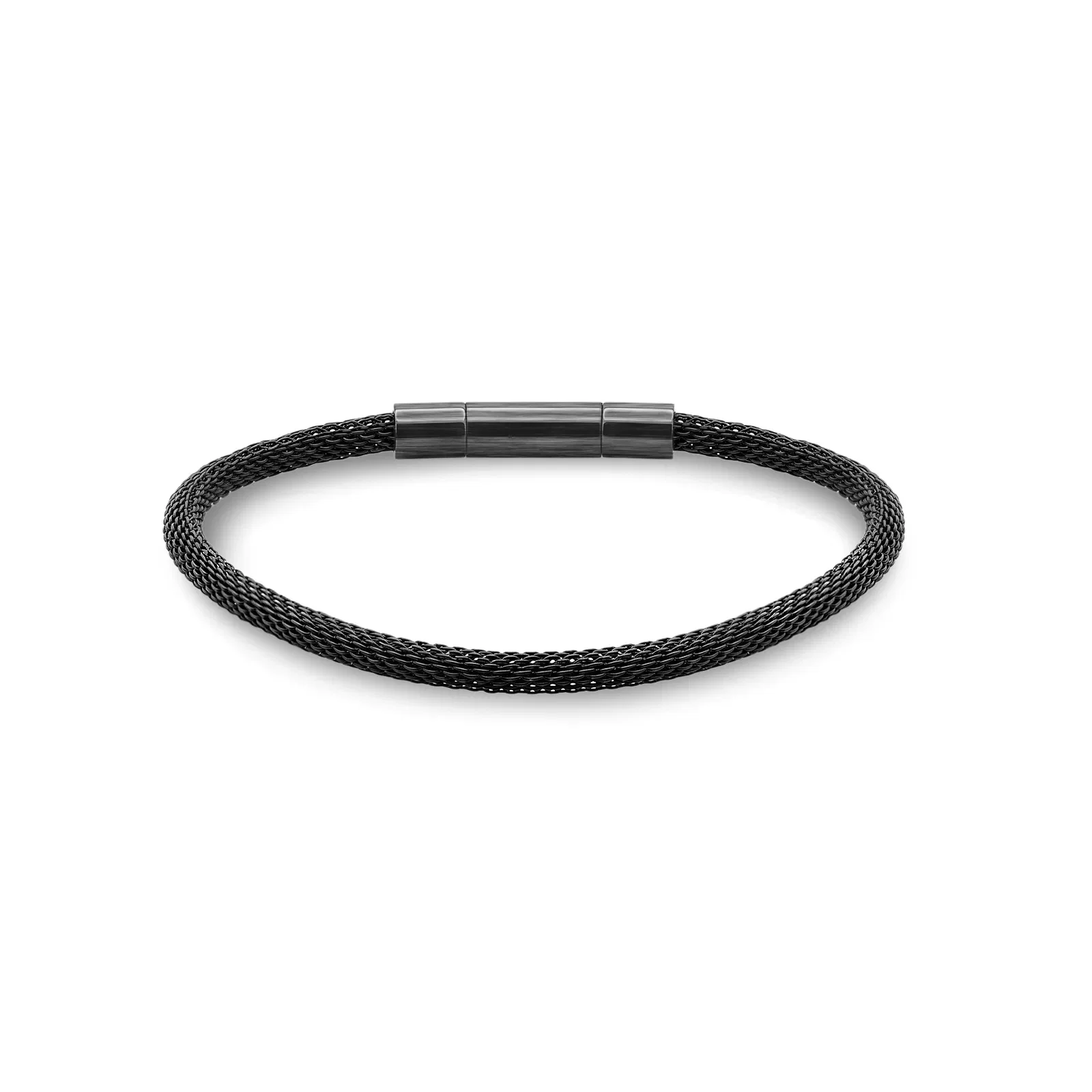 Pulseira Life Masculino em Aço Preto — imagem 1