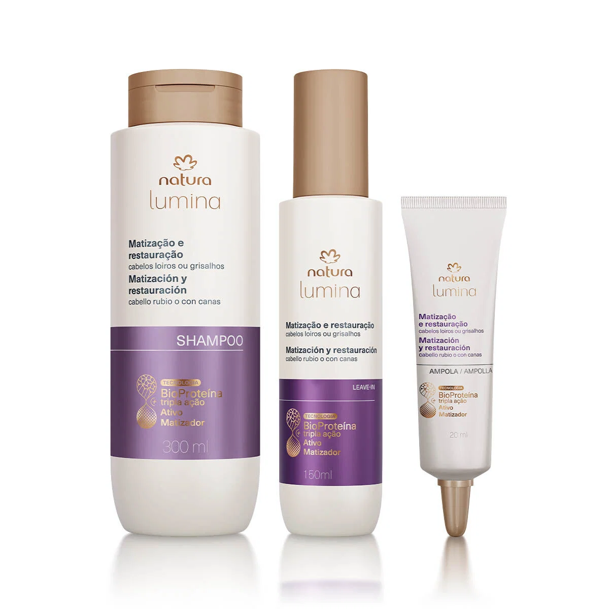 Kit Lumina Matização e Restauração para Loiros e Grisalhos — imagem 1