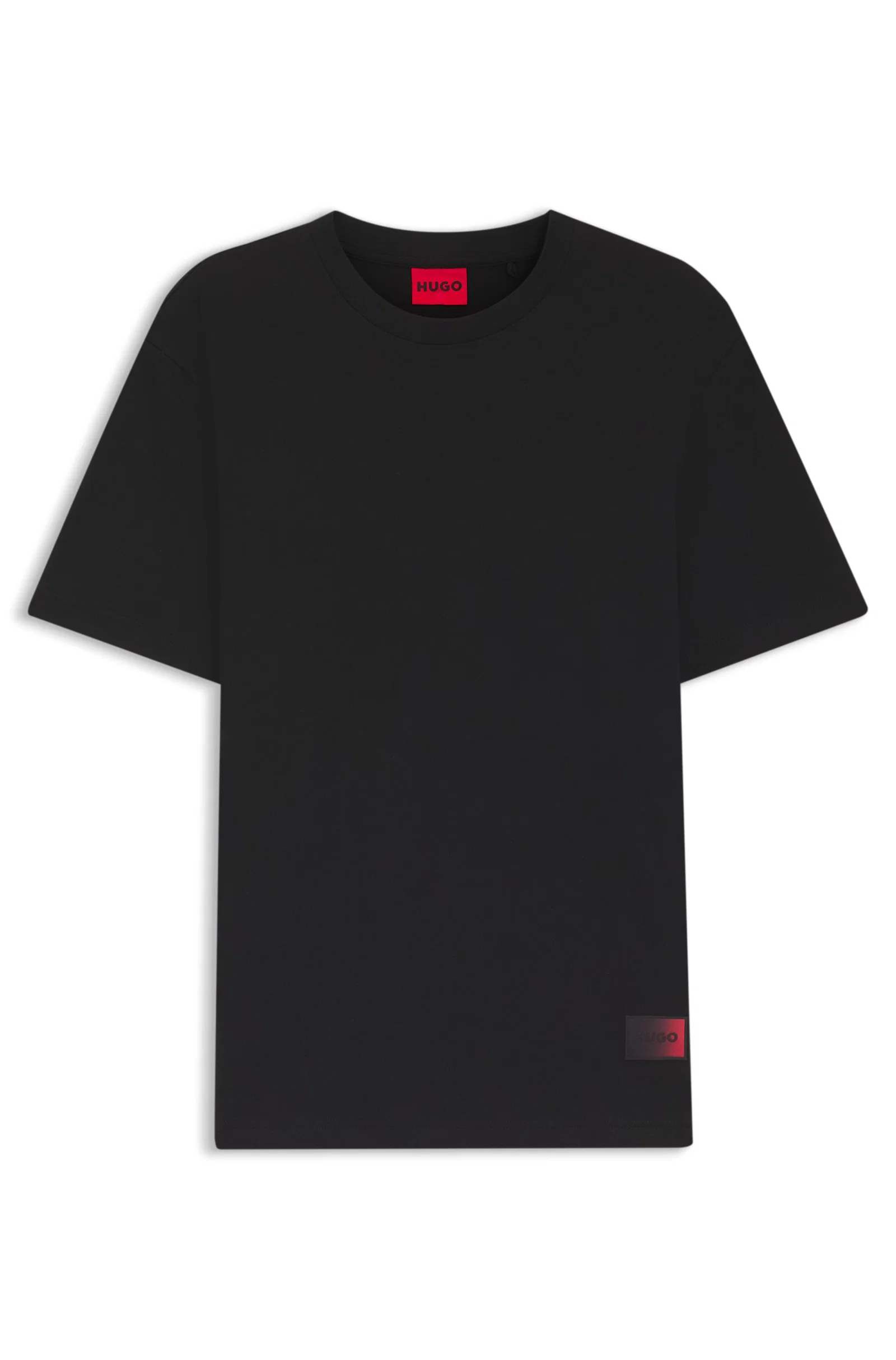 Camiseta Em Jersey De Algodão Com Logo