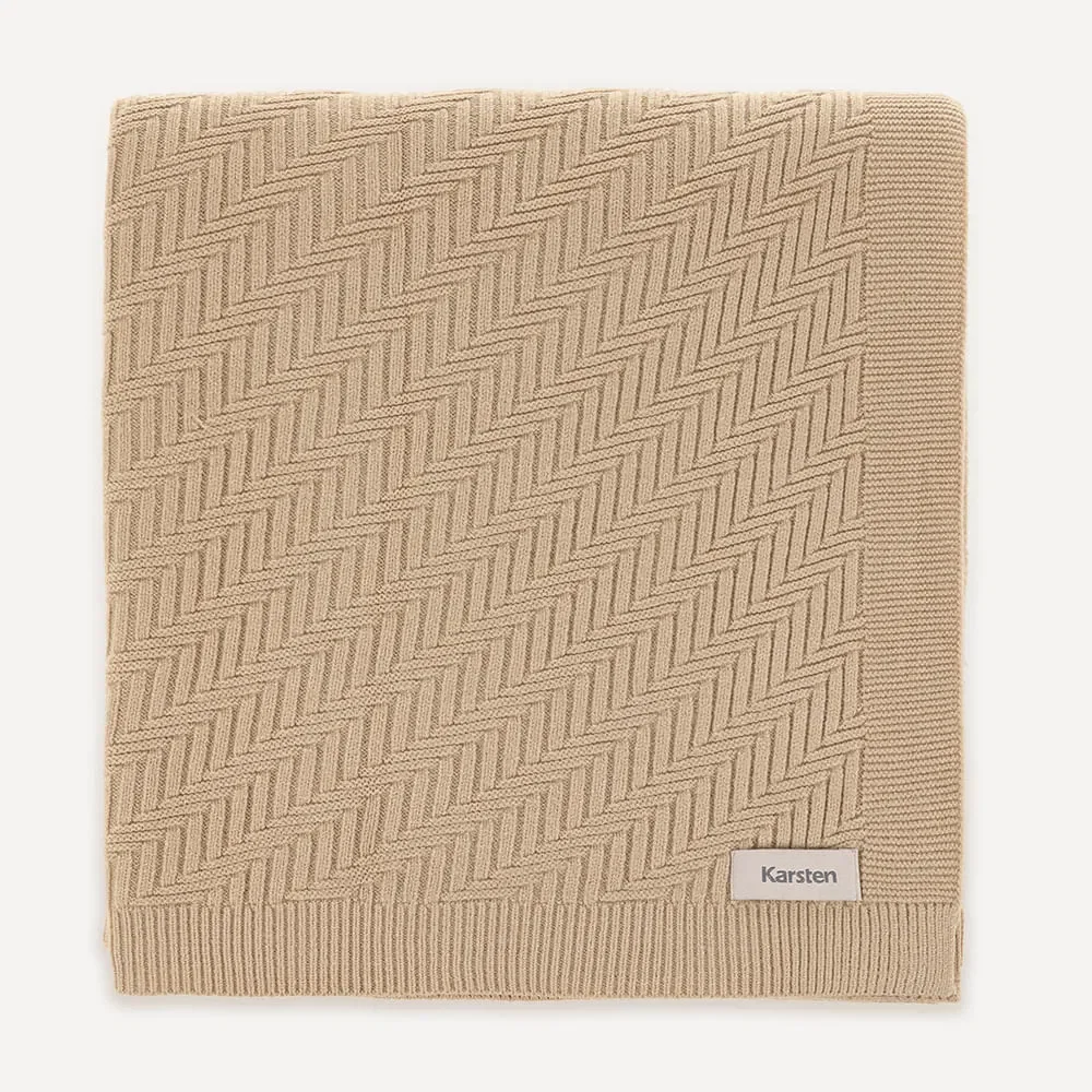 Manta Decorativa Salina Creme — imagem 1