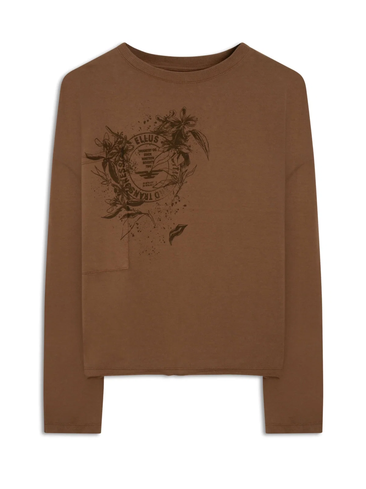 Blusa Fleece Transgressions Ellus Capuccino — imagem 1