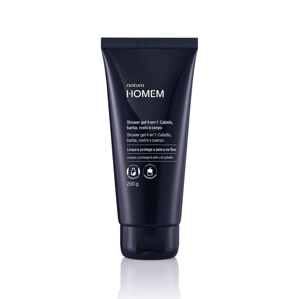 Shower Gel 4 em 1 Natura Homem 200 g