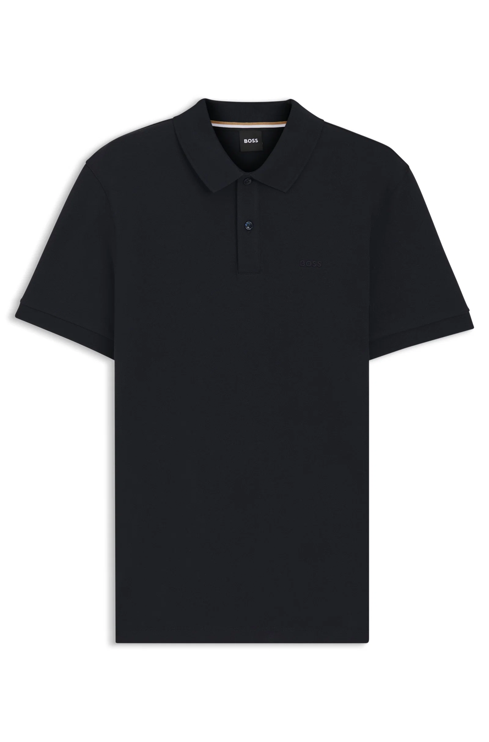 Polo Em Algodão Orgânico Com Logo Bordado — imagem 1