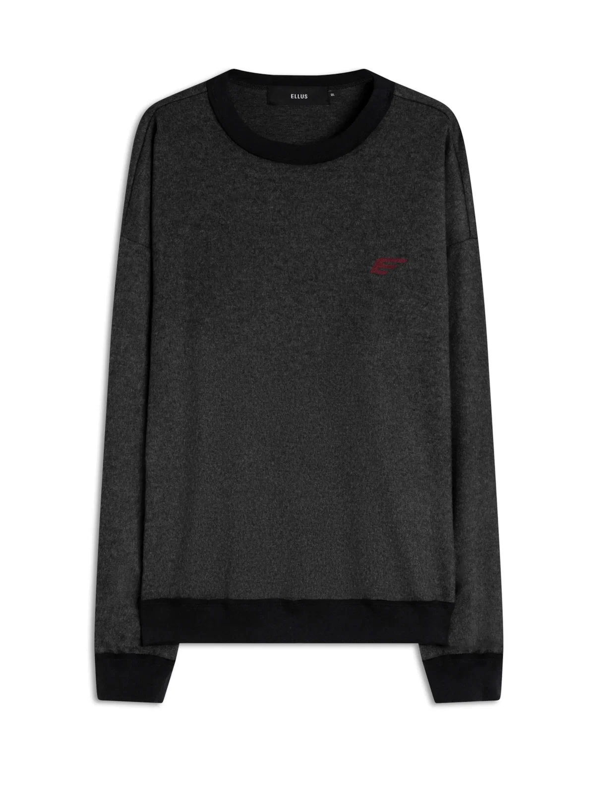 Moletom Cashmere Rib Preto — imagem 1