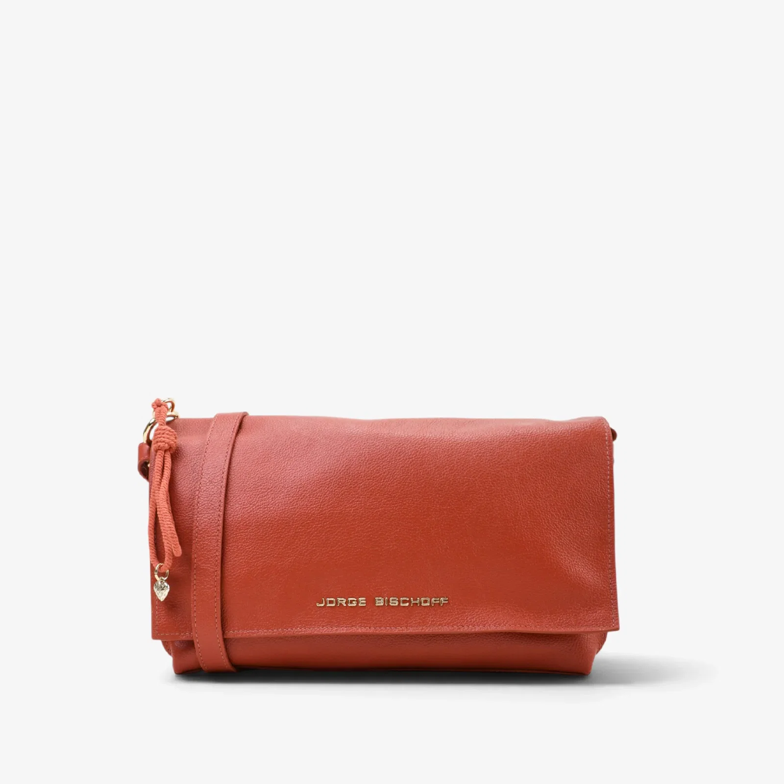 Bolsa Transversal Caramelo Argila Couro