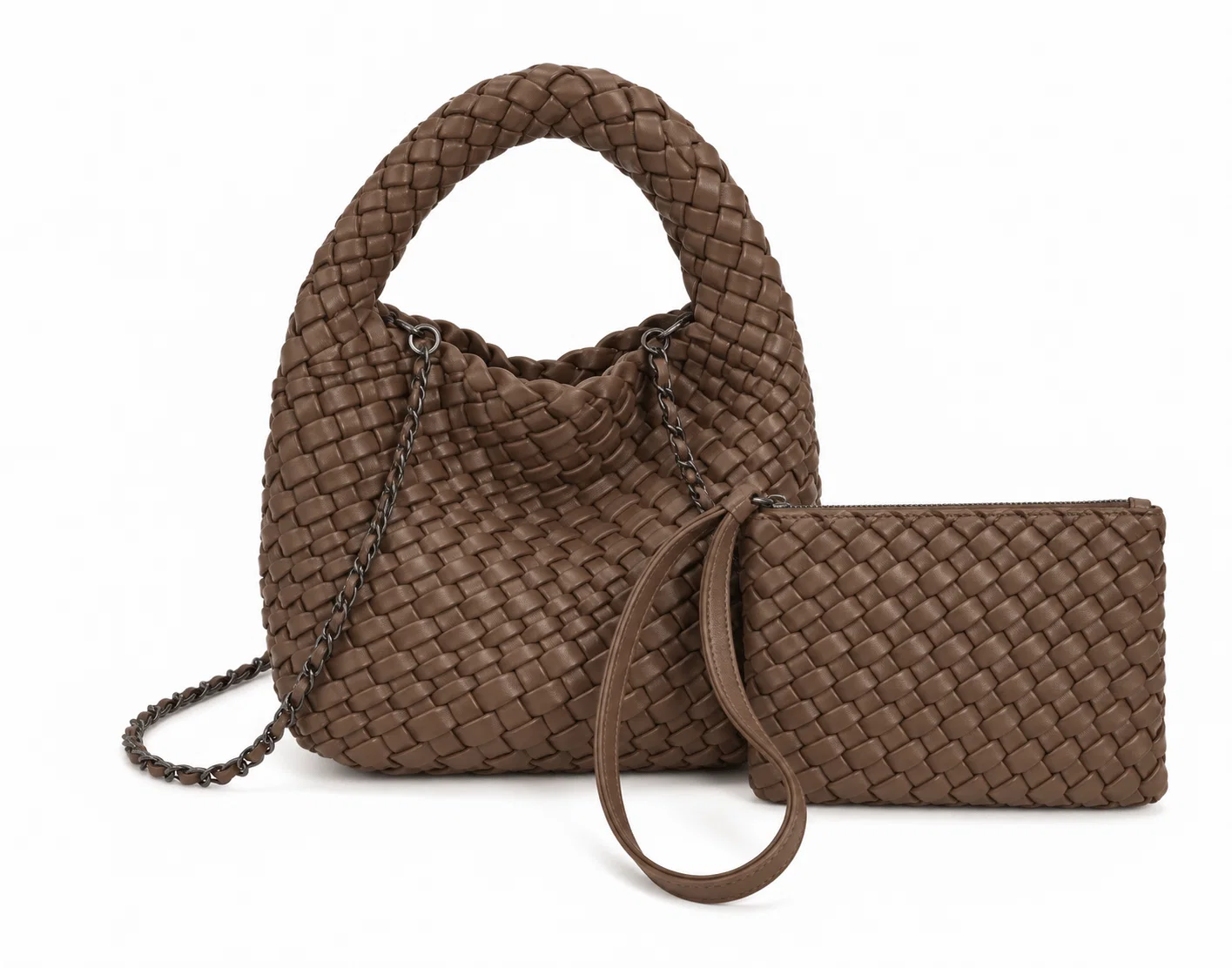 Bolsa Tressê Média - Marrom