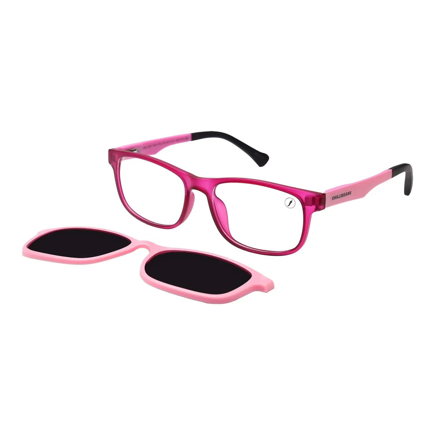 Armação Para Óculos de Grau Masculino Chilli Beans Multi Polarizado Roxo — imagem 1